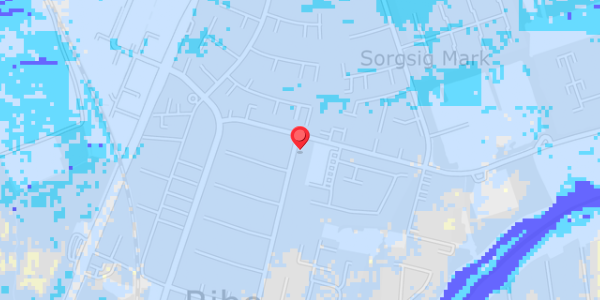 Grundvandsdybder på Falkevej 38