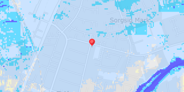 Grundvandsdybder på Falkevej 40
