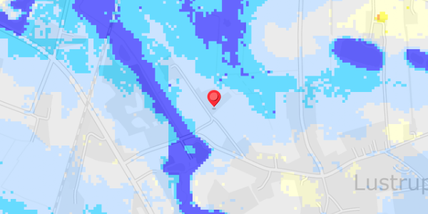 Grundvandsdybder på Lustrupvej 9