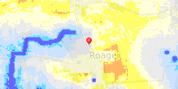 Grundvandsdybder på Roagervej 247