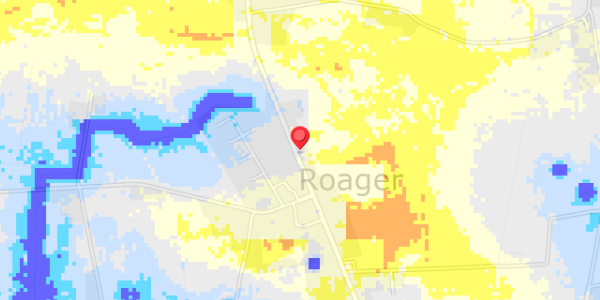 Grundvandsdybder på Roagervej 249