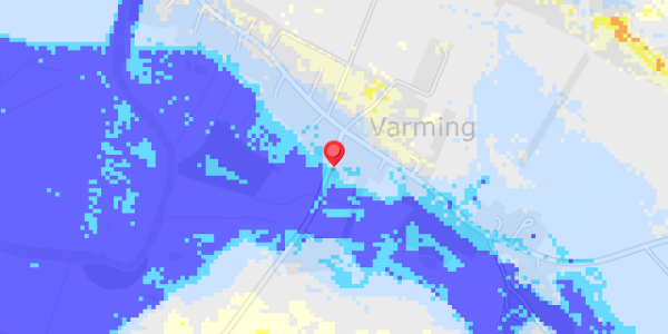 Grundvandsdybder på Varmingvej 28