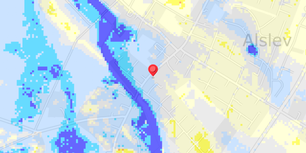 Grundvandsdybder på Bredgade 43