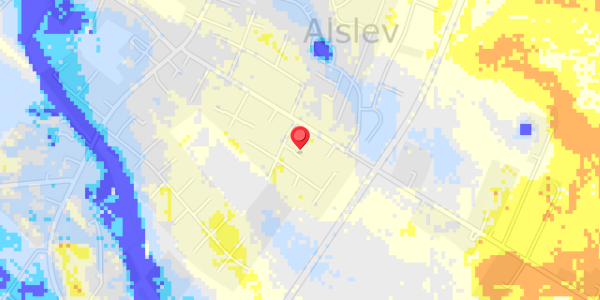 Grundvandsdybder på Irisvej 5