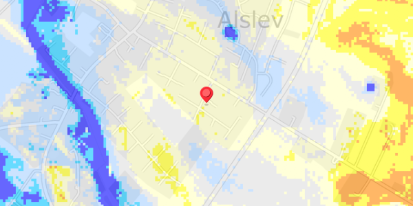 Grundvandsdybder på Irisvej 13