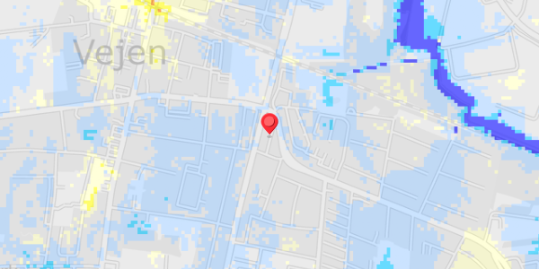 Grundvandsdybder på Hostrupvej 13