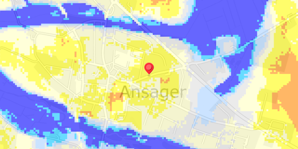 Grundvandsdybder på Skolegade 13