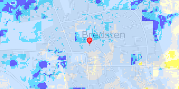 Grundvandsdybder på Engen 13