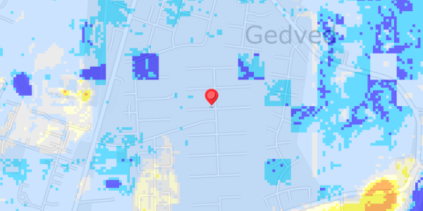 Grundvandsdybder på Oventoften 21