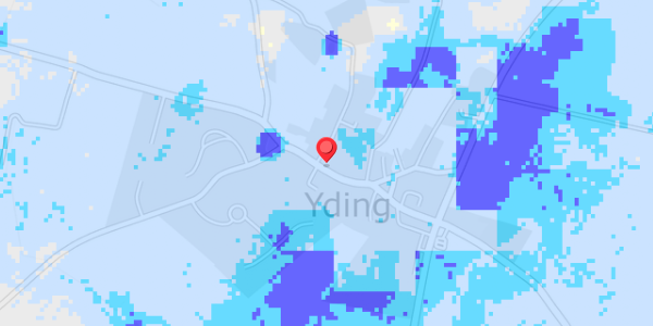 Grundvandsdybder på Ydinggade 13