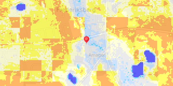 Grundvandsdybder på Amager 2