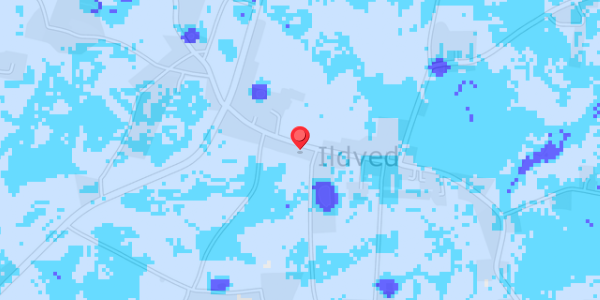 Grundvandsdybder på Ildvedvej 65