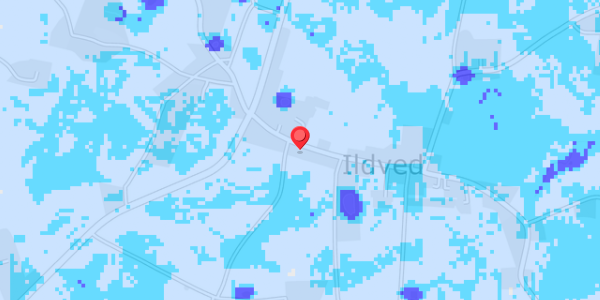 Grundvandsdybder på Ildvedvej 71