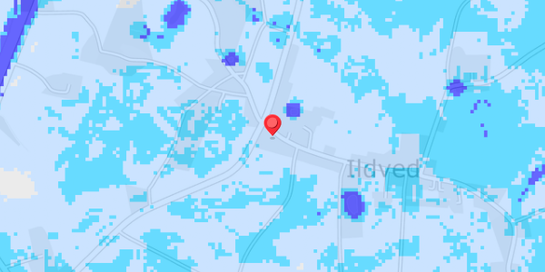 Grundvandsdybder på Ildvedvej 87