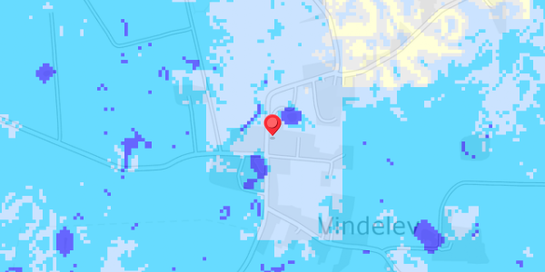 Grundvandsdybder på Vindelevvej 54