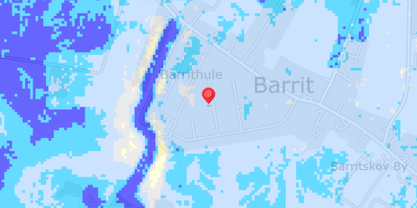 Grundvandsdybder på Fennen 9