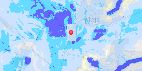 Grundvandsdybder på Holstdalsvej 2