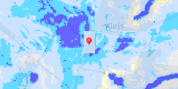 Grundvandsdybder på Holstdalsvej 4