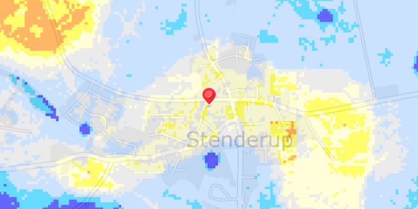 Grundvandsdybder på Lystrupvej 5B