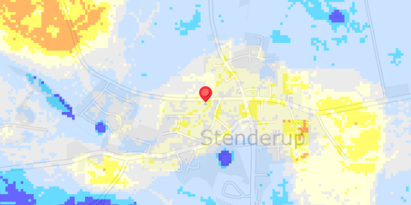 Grundvandsdybder på Lystrupvej 7