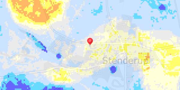 Grundvandsdybder på Lystrupvej 15
