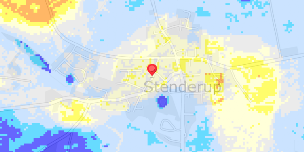Grundvandsdybder på Stationsvej 3