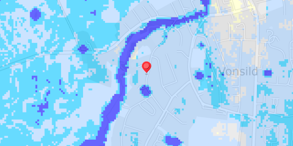 Grundvandsdybder på Delken 22