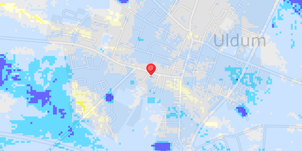 Grundvandsdybder på Skolegade 13