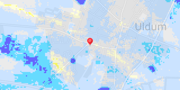 Grundvandsdybder på Skolegade 21