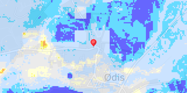 Grundvandsdybder på Vamdrupvej 2