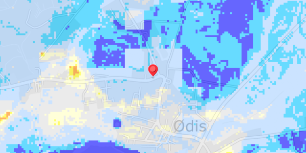 Grundvandsdybder på Vamdrupvej 4