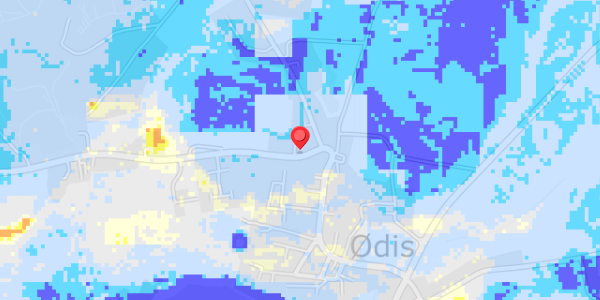 Grundvandsdybder på Vamdrupvej 6