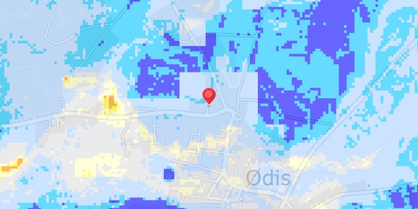 Grundvandsdybder på Vamdrupvej 8