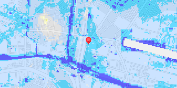 Grundvandsdybder på Danmarksgade 3B, . 21
