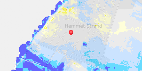 Grundvandsdybder på Beta 7