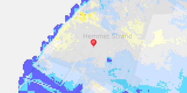 Grundvandsdybder på Beta 9