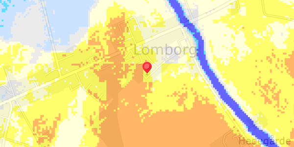 Grundvandsdybder på Ringgade 33