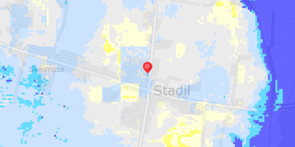 Grundvandsdybder på Bjerregårdvej 3