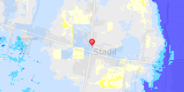 Grundvandsdybder på Bjerregårdvej 6