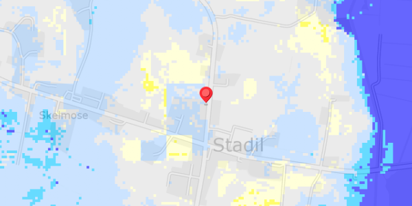 Grundvandsdybder på Bjerregårdvej 9