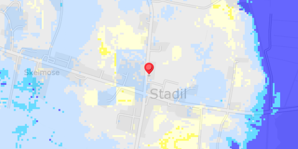 Grundvandsdybder på Bjerregårdvej 16