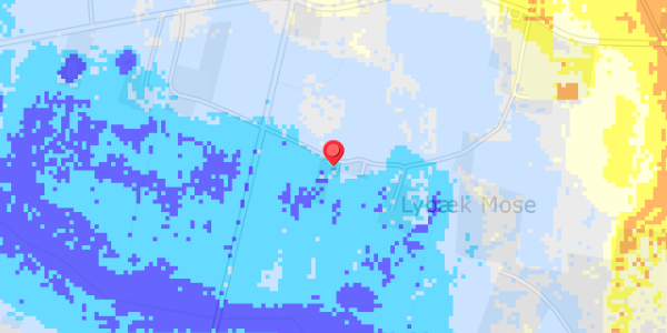 Grundvandsdybder på Heebro 4
