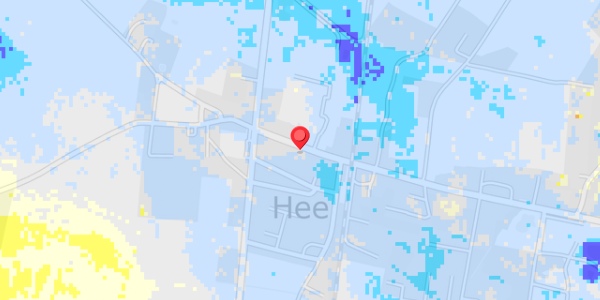 Grundvandsdybder på Hovervej 12B
