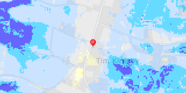 Grundvandsdybder på Tim Kirkevej 36