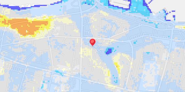 Grundvandsdybder på Langgade 3A