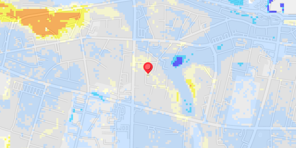 Grundvandsdybder på Langgade 15