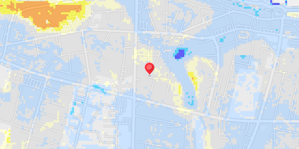 Grundvandsdybder på Langgade 21