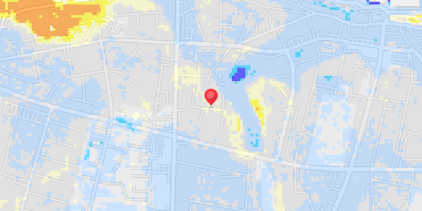 Grundvandsdybder på Langgade 25
