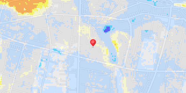 Grundvandsdybder på Langgade 38