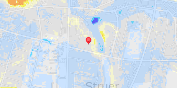 Grundvandsdybder på Langgade 48